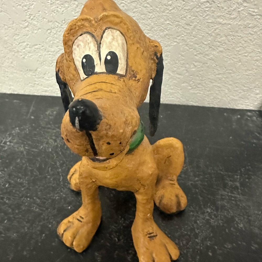 Disney Pluto The Vintage Years Department 56 Statue Figurine‎ Painted VTG